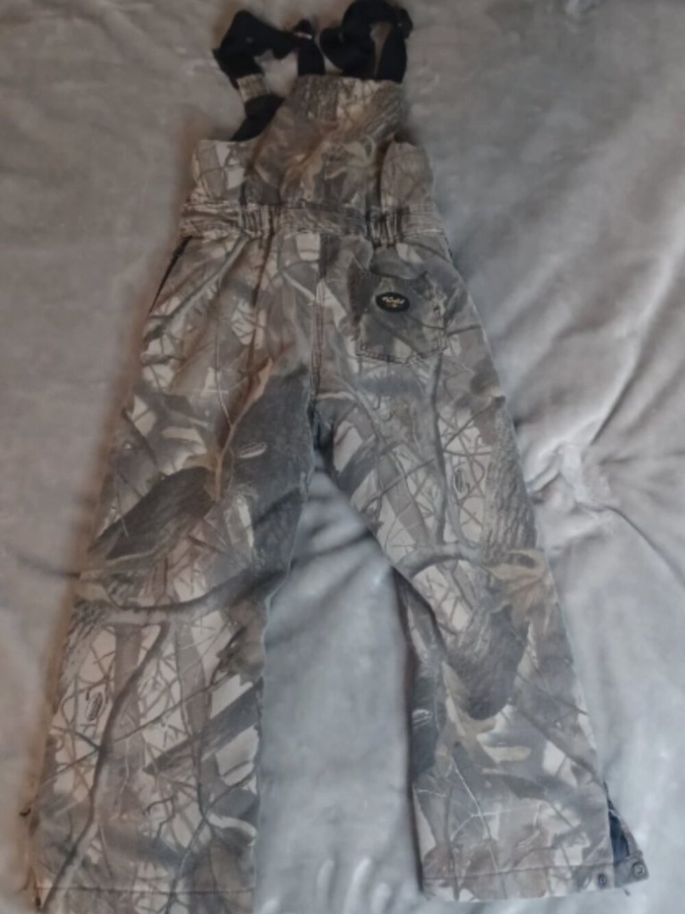 Walls Youth Advantage Forest Camo Overalls Sz 8 Regular Hunting Outdoors Bibs